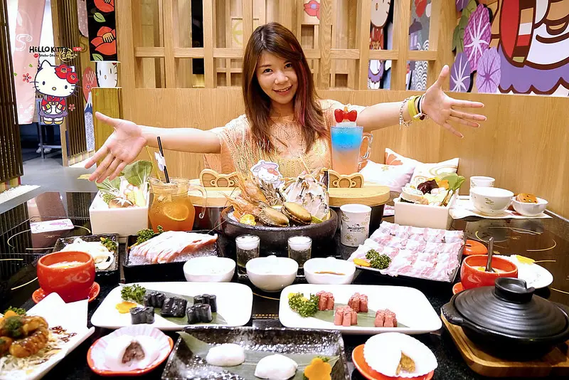 HELLO KITTY Shabu-Shabu火鍋 ► 台北 松山區 ◄ 捷運沿線必吃美食：小巨蛋捷運站 x 二號店盛大開幕，療癒我們的心 / 附完整菜單