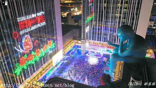 【台中。大里】越夜越美麗。台中軟體園區 Dali Art藝術廣場。Dali Art秘境。1秒變網美