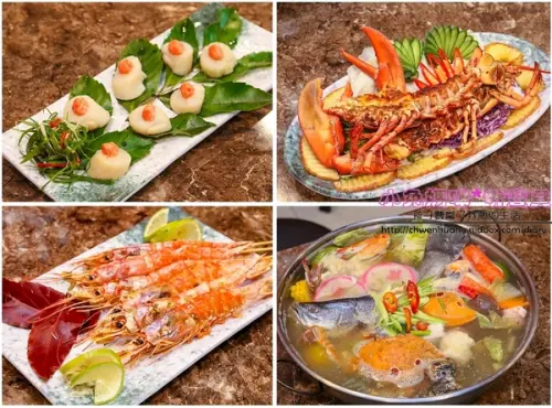 【土城熱炒】☼漁川火烤海鮮☼用料豐富的昆布海鮮鍋、活跳跳的波士頓龍蝦各式料理，尚青的海鮮等你來品嚐～♥♥        
      