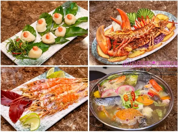 【土城熱炒】☼漁川火烤海鮮☼用料豐富的昆布海鮮鍋、活跳跳的波士頓龍蝦各式料理，尚青的海鮮等你來品嚐～♥♥        
      