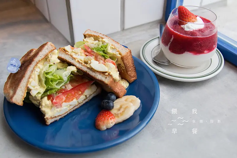 [食癮-早午餐]餵我早餐THE WHALE｜「今天，來餵我吃早餐吧！」大安森林公園旁的可愛早餐店｜台北市大安區