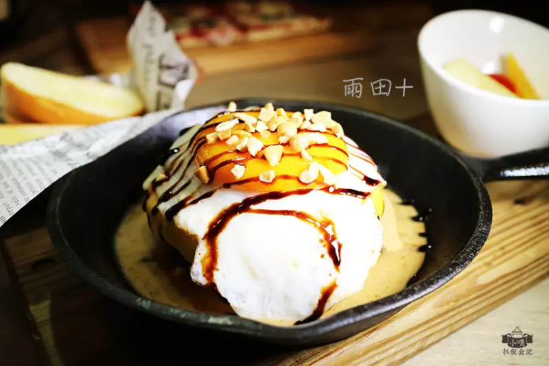 【新店早午餐】『雨田+』手作早午餐/吐司盒子/輕食沙拉/義大利麵/免費WiFi/無服務費/大推流淚手做漢堡排