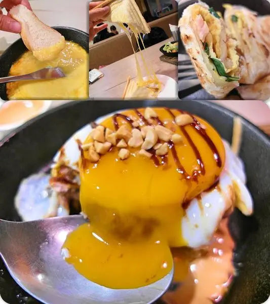 ❤️美食❤️【新北。新店】雨田+ ★流淚手作漢堡排/酒香火焰起司/牽絲綜合起司吐司        
      