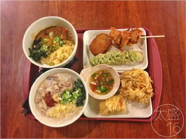 [ 口碑卷 ] Tamoya太盛16烏龍麵(台北101店) - 推薦辣味豚骨烏龍麵還有特別的炸玉子燒!