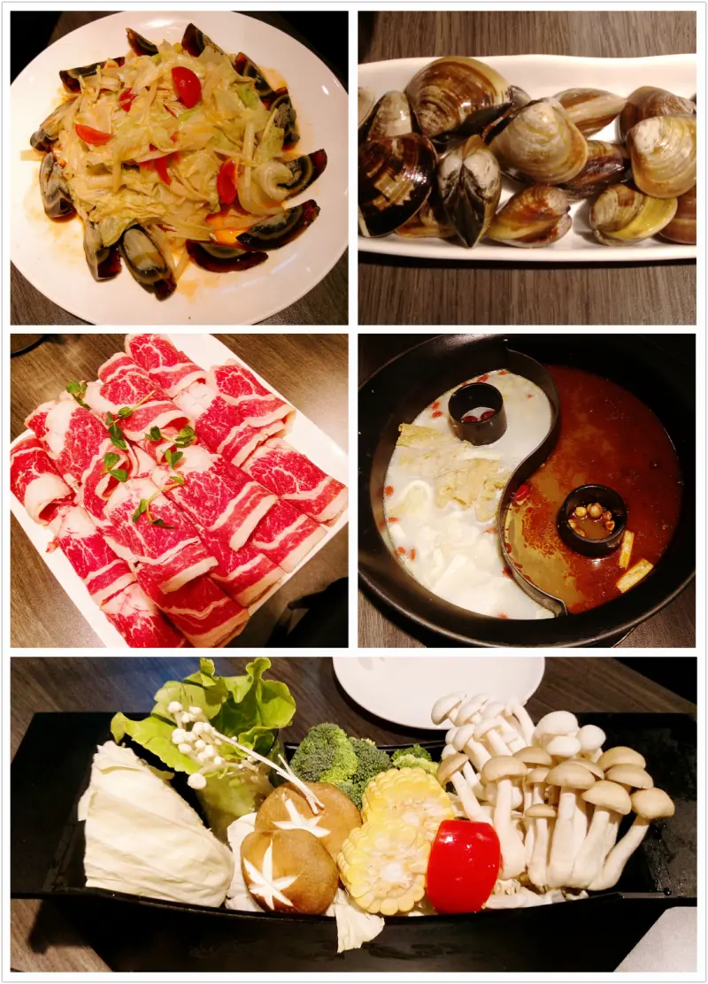 台北公館 鼎太極麻辣火鍋 鴨血豆腐高麗菜豆皮可無限續加 套餐肉超大盤超划算 價錢從低到高都有 窮學生也能爽爽吃