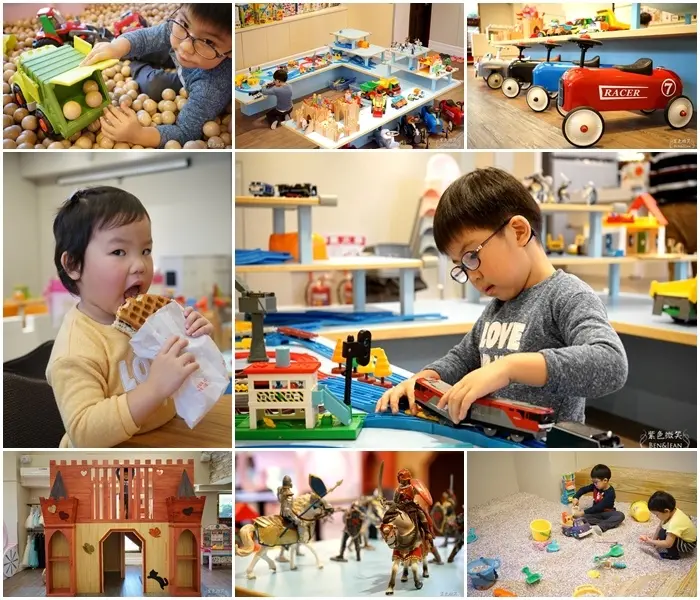 童遊城堡館▋新北市新莊區親子室內遊戲樂園~明亮舒適的親子空間、精緻可愛的玩具，還有佛心價的餐點