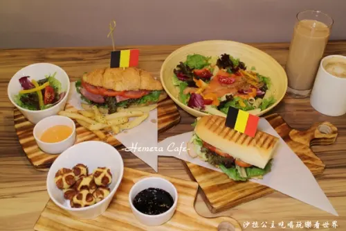 中山區不限時咖啡/輕食『Hemera Cafe』星聚點對面/捷運南京復興站