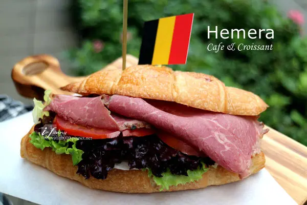 【南京復興站】Hemera Cafe~比利時風味咖啡館/不限時咖啡/輕食帕尼尼三明治/親子烘焙教室