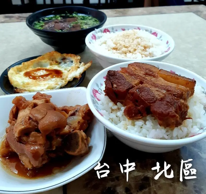 【台中】24小時不間斷的南屯蕭爌肉飯早餐午餐晚餐宵夜不管什麼時段都吃得到