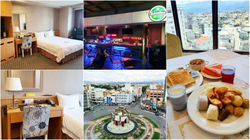 【雲林飯店推薦】緻麗伯爵酒店 斗六火車站步行5分鐘 露天星空酒吧/太平老街/雲中街