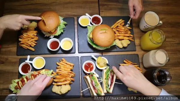 【新北板橋美食】大份量林斯漢堡美式餐廳也有好吃三明治@捷運府中站
