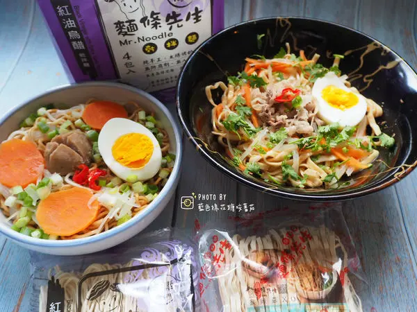 麵條先生 Mr. Noodle 台南關廟手工麵 太陽乾燥日曬麵 香Q久煮不爛 乾拌麵 宵夜的好選擇