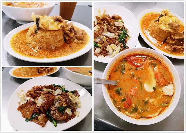 【台北泰式料理】Kanokwan老麵攤，平價好吃泰式料理，推薦紅咖哩豬肉飯、炒粿條！