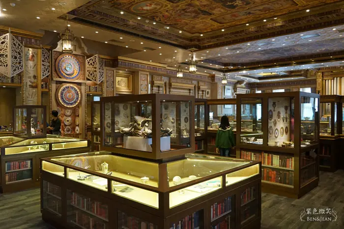 台中新天地西洋博物館▋台中東區~收藏中古歐洲文物，彷彿置身歐洲宮廷(2/28後要收費)慕蕊法式餐廳/馥樂詩輕食餐廳在精緻古董中享用美味餐點