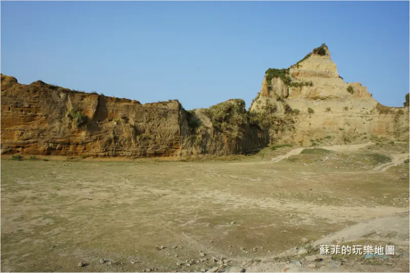 【林口景點】林口水牛坑/林口大峽谷-荒漠峽谷放牧景觀,熱門打卡景點