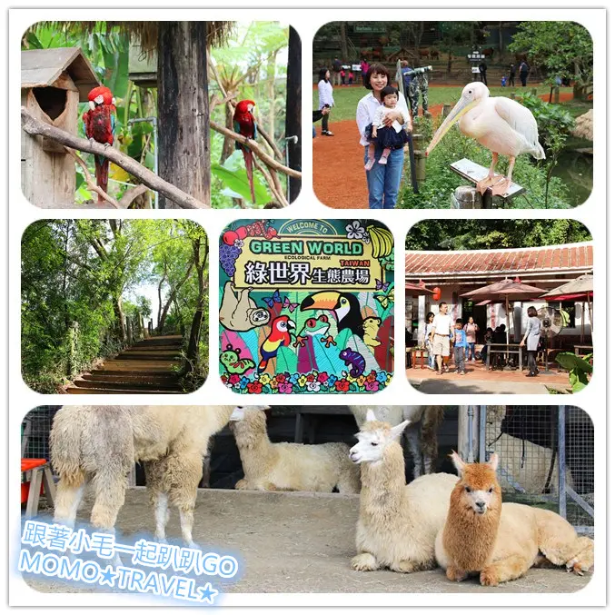新竹旅遊-綠世界生態農場 可愛動物群.景觀森林步道 探索歡樂綠世界!!