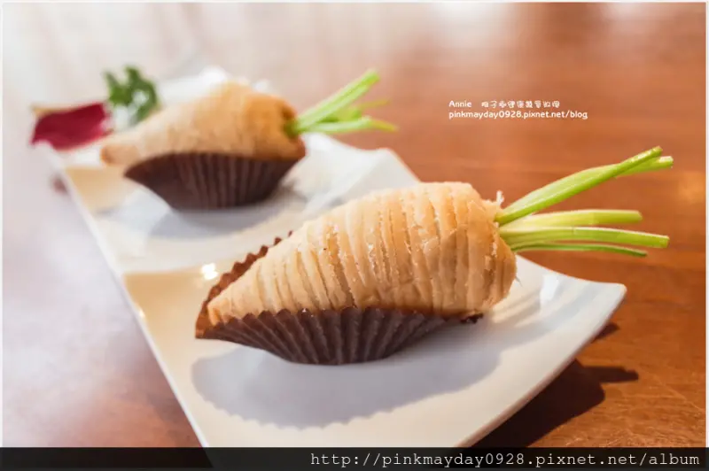 ✿高雄✿ (試) 健康精緻的蔬食創意餐點 清爽無負擔 超可愛的蘿蔔絲酥餅讓人無法抗拒阿 ➜ 柚子樹健康蔬食料理/美術店