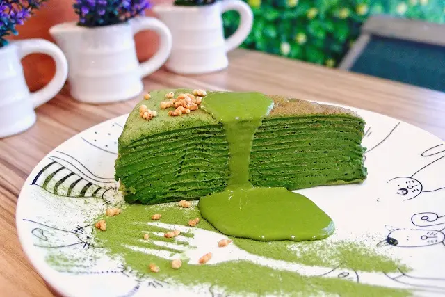 5款 抹茶千層蛋糕 ： 第二彈！