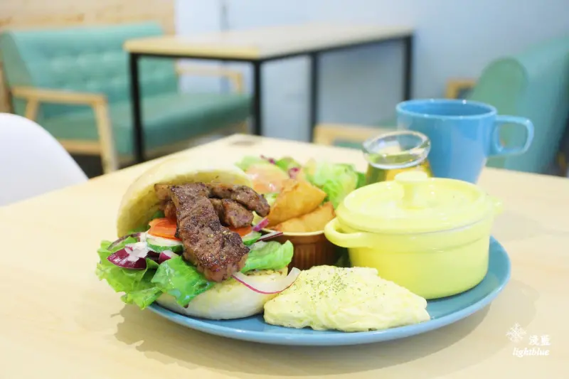 宜蘭美食：淺藍 × wake 沃客手作早午餐～宜蘭大份量早午餐