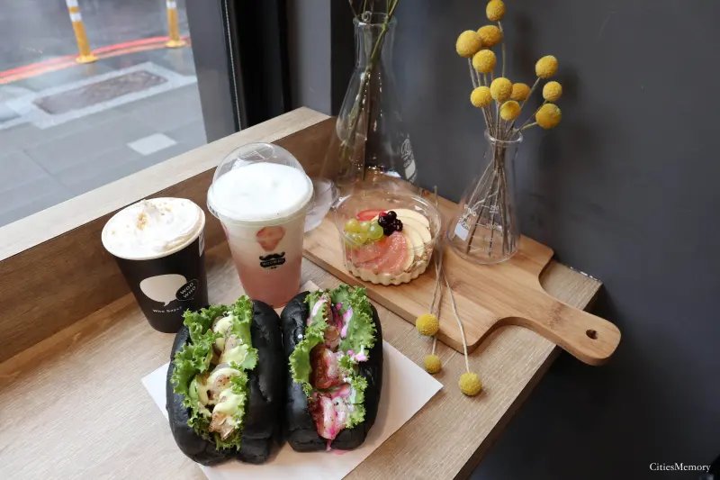 [台北]WooWho嗚鬍-清爽的黑色系漢堡新選擇