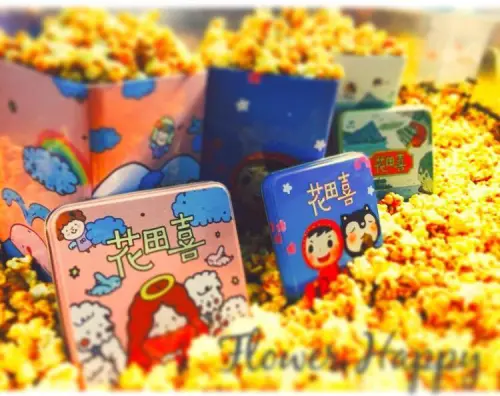 苗栗新特產 "花田喜爆米花"  