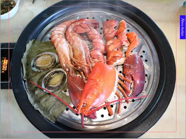 《新竹海鮮餐廳》【海之味新竹北大店-蒸氣養生料理】豪華龍蝦、無油料理， 享受食材鮮甜的原汁原味，蒸的最健康