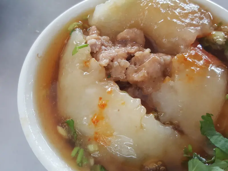 【食-新竹湖口】港式清蒸肉圓♥清蒸肉圓加辣,讓人吃了欲罷不能♡湖口車站前美食