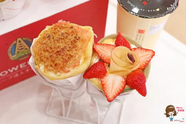 【食記】台北台電大樓 FUN TOWER 師大店 金炙紅寶石 凡爾賽玫瑰 抹茶乳酪塔 夢幻可麗餅