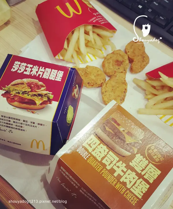 【速食】麥當勞-莎莎玉米片雞腿堡              