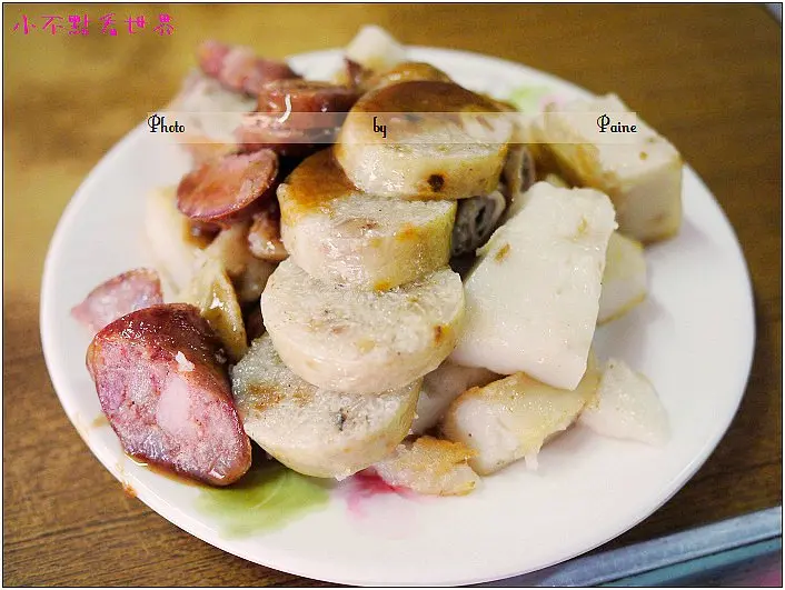 [台南]新營•和誠鹽粿_香腸米腸與鹹粿在一起的好滋味