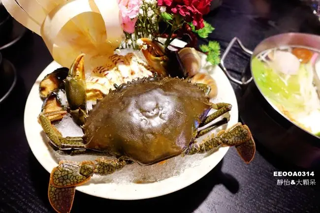【東區海鮮鍋物】武木精緻鍋物 大安店 ♥ 讓人大飽口福的活沙公/沙母雙人海陸套餐 @ 捷運忠孝復興站鍋物/海鮮/美食