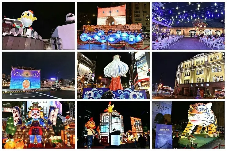 《捷運板南線/西門站/北門站》2017台北燈節主題燈區攻略搶鮮看！主展場西門捷運站&北門中華路一段&紅樓&中山堂&城隍廟&西本願寺&國軍文藝中心燈區。