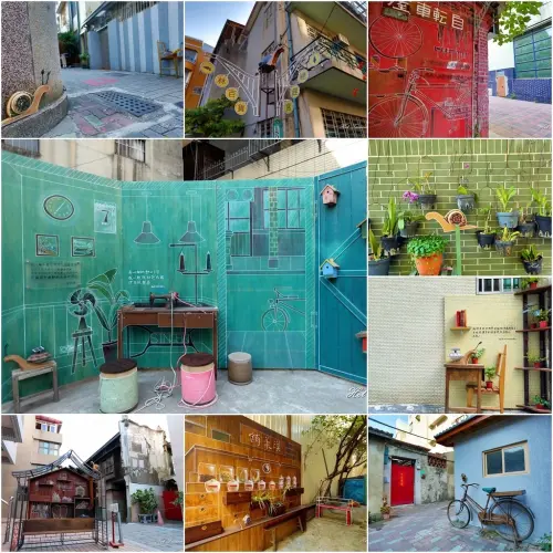 【台南中西區】探訪作家葉石濤筆下的蝸牛巷，揭開台南巷弄間的美麗面紗：蝸牛巷裝置藝術特區