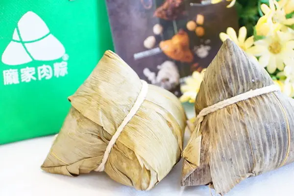 [龐家肉粽] 飄香60年 獨家金門肉粽 過節送禮 自用皆宜 獨特養生紅離糯米粽 和全素食可用