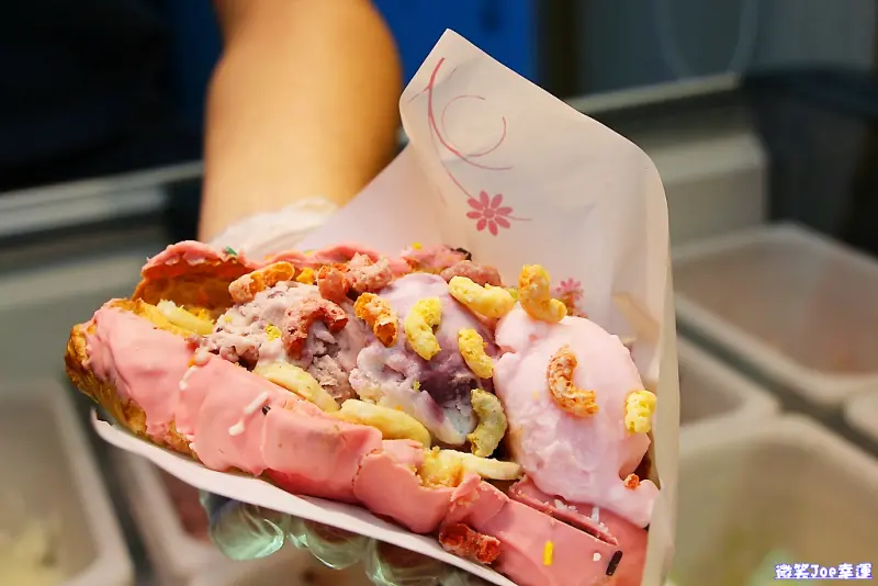 西屯|COLOR GAMES 三色吐司夾冰淇淋，逢甲創意冰品再一發~ - 微笑Joe幸運