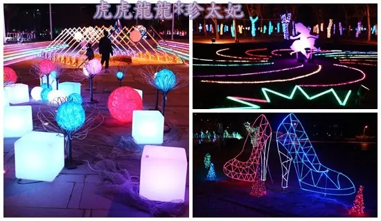 『2017嘉義縣燈會』全台最童話的燈海在嘉義~走進愛麗絲夢遊仙境尋燈趣 || 嘉義縣政府太子大道廣場!