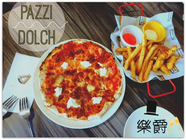 台中/科博館美食/樂爵 ☺ PAZZI DOLCH/國王私房菜！好吃pizza披薩/多人聚餐餐廳推薦