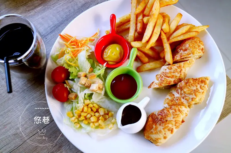 食記►桃園中壢┃悠巷Coffee & Brunch┃內壢早午餐店又一發，餐點種類多元豐富！義大利麵、早午餐、下午茶應有盡有