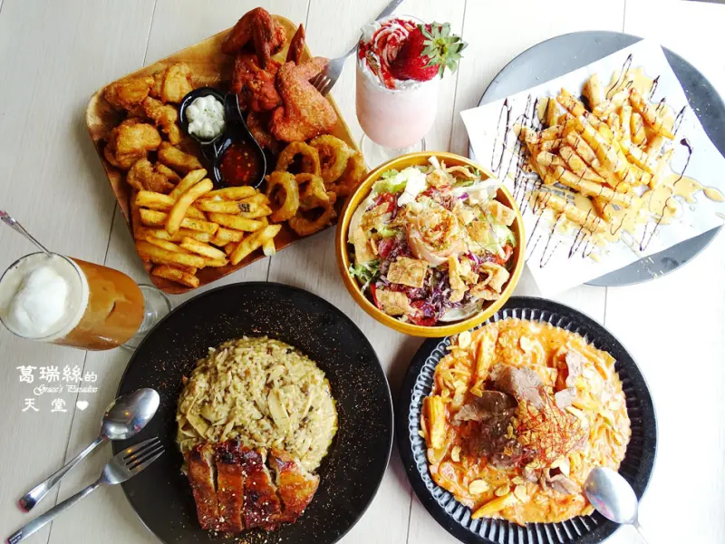 【台北】捷運忠孝復興站美食-IM HOME複合式餐廳：早午餐/義大利麵/漢堡/燉飯，美味溫馨又有質感(推薦花生岩漿巧克力脆薯/總匯炸物)