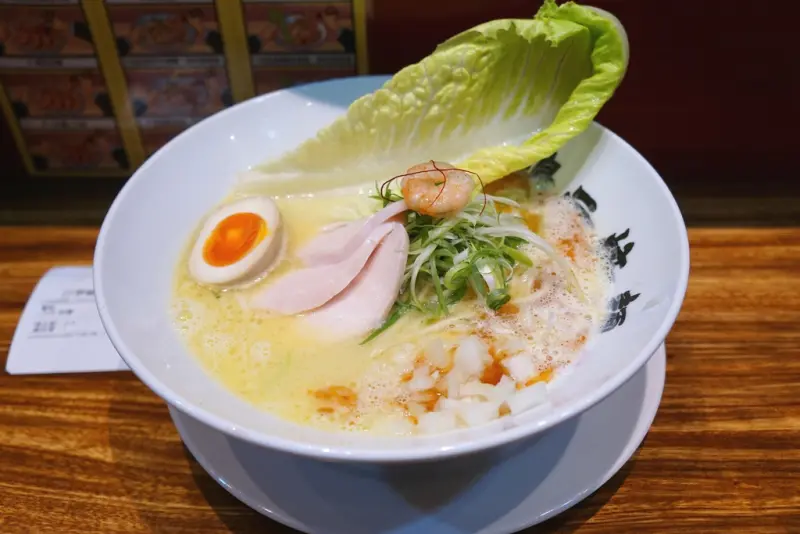 (新開店)超濃郁的蝦醬雞湯頭 下午限定的美味-鶏二拉麺@捷運信義安和站@文昌街