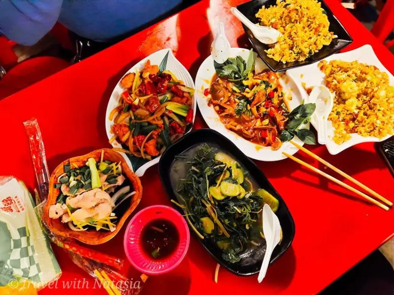 |花蓮|美食|東大門夜市原住民風味料理·阿美煮百元熱炒