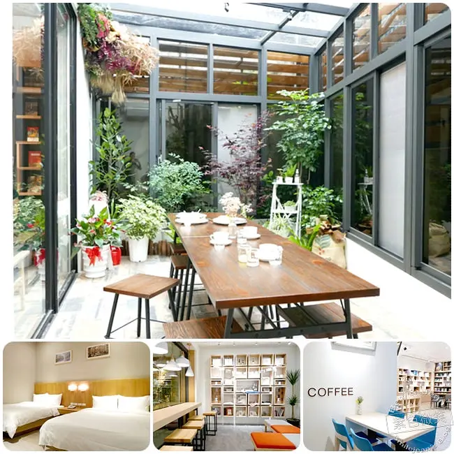 行口文旅▋宜蘭車站/住宿新選擇~老屋成功轉型，人文書店+HaoHaoKaffe 文創複合式旅店，背包客旅艙平價兼顧品質