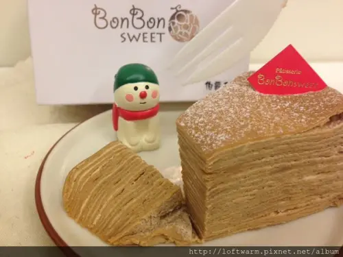 [甜點收藏包@新竹] 惡魔果實般誘人的千層蛋糕 / BonBon Sweet Dessert&Coffee
