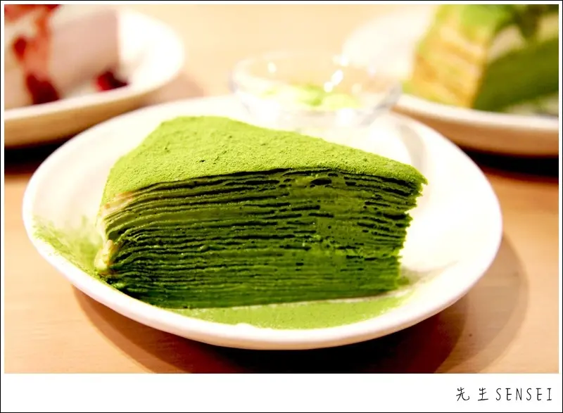 [高雄美食] 先生SENSEI－抹茶手作千層蛋糕