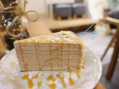 高雄前鎮—先生Sensei千層蛋糕｜職人層層堆疊濃郁滋味｜獅甲站、勞工公園