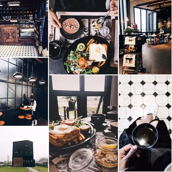 【浿淇朵*好食】宜蘭頭城黑宅BLACK HOUSE CAFE 。早午餐咖啡民宿。田野中神美的黑色建築!!!