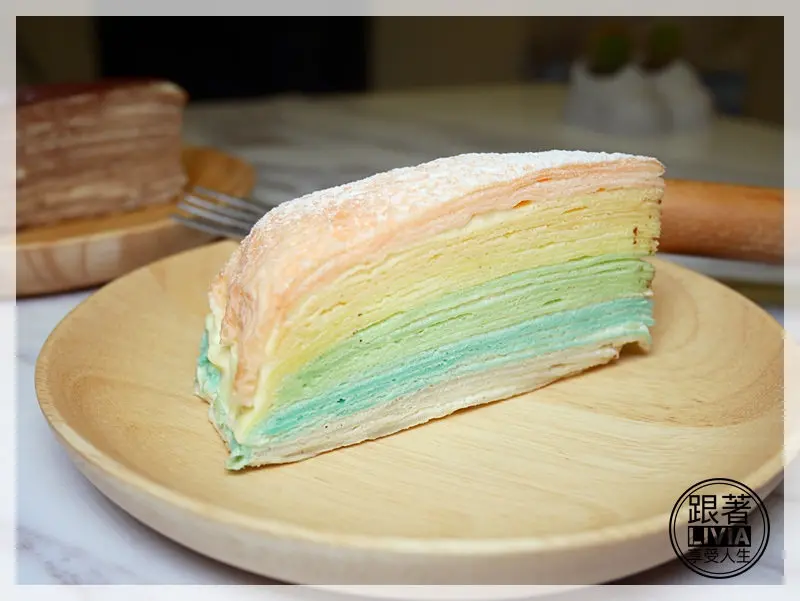 美食。甜點│甜點控 In Bloom LAtelier Pâtisserie 繁花手作甜品工作坊 千層蛋糕/彩虹千層蛋糕/冷凍宅配/草莓煉乳千層蛋糕/貝禮詩巧克力千層/提拉米蘇千層蛋糕/團購甜點 ❤跟