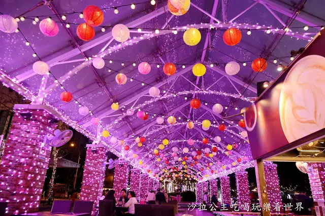 【2020礁溪溫泉燈花季】湯圍溝溫泉公園燈海/過年走春打卡景點/大啖蔥油餅/體驗溫泉魚