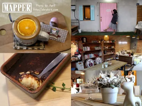 [台中]Mapper cafe脈搏咖啡--搬家的Mapper cafe近彩虹眷村、嶺東科大，偶爾有店貓出現唷！IG熱門打卡景點@中台路 南屯區