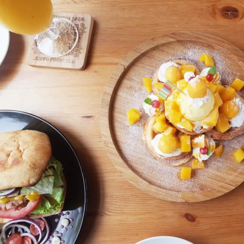 【好食分享】新竹新埔 食尚玩家推薦 普羅旺斯小木屋餐廳 鄉村風下午茶